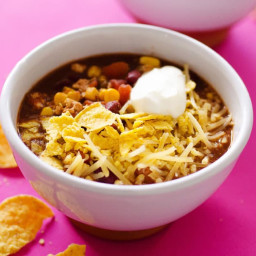 20 Minute Taco Soup (Vegetarian and Meat-Eater Friendly!)
