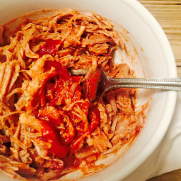 21 Day Fix Pulled Pork with Maple BBQ Sauce {Crock Pot/Instant Pot}