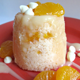 3-2-1 Mandarin Orange Microwave Mug Cake