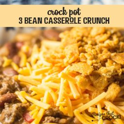 3 Bean Casserole Crunch