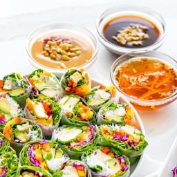 3 Classic Spring Roll Dipping Sauces