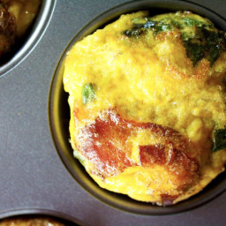 3-Ingredient Bacon and Egg Breakfast Muffins