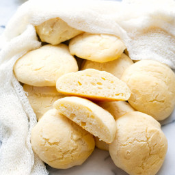 3 Ingredient Buttery Bread Rolls (No Yeast, Sugar, or Eggs)