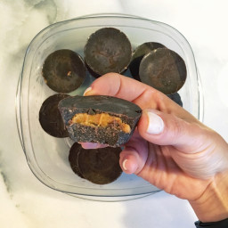 3 Ingredient Chocolate Peanut Butter Cups