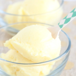 3-Ingredient Frozen Whipped Pineapple