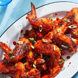 3-Ingredient Korean Grilled Chicken Wings with Scallion