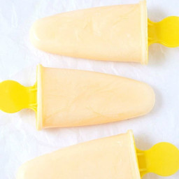 3-Ingredient Orange Creamsicle Ice Pops