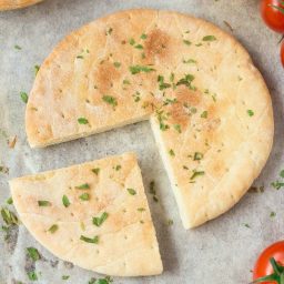 3 Ingredient Paleo Pizza Crusts {keto, low calorie}