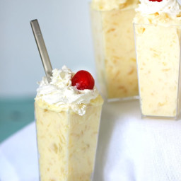 3 Ingredient Pineapple Dessert comes together with 3 ingredients.