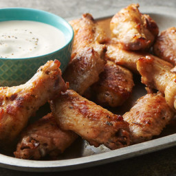 3-Ingredient Ranch Chicken Wings