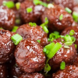 3-Ingredient Slow Cooker Meatballs