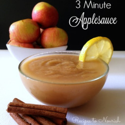3 Minute Instant Pot Applesauce