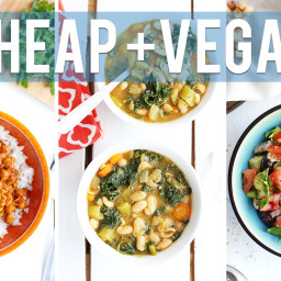 3 Vegan Lunch Ideas Under $1.50!