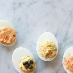3 Ways to Dress Up Deviled Eggs