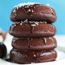 30-Minute Chocolate Donuts (Vegan / GF)