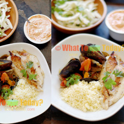 30-MINUTE MEAL: SERIOUSLY GOOD FISH TAGINE WITH FENNEL AND LEMON SALAD (4 s