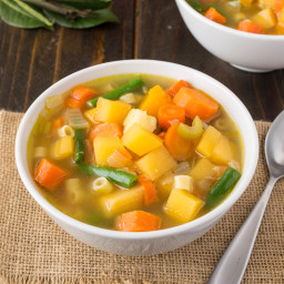 30 minute Winter vegetable soup