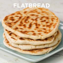 4-Ingredient Gluten-Free Dough Flatbread Recipe by Tasty