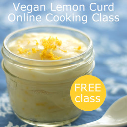 4 Ingredient Vegan Lemon Curd