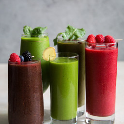 5 Fruit and Veggie Smoothies- The Little Epicurean