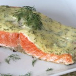 5 Ingredient 10 Minute Creamy Dill Salmon