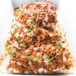 5-Ingredient Bacon Crusted Chicken (Paleo, Low Carb)