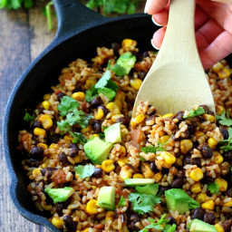 5 Ingredient Mexican Brown Rice