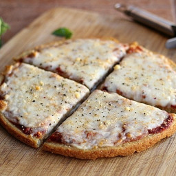 5-Ingredient Quinoa Pizza Crust (Vegan, Gluten-Free)
