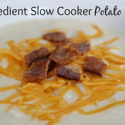 5 Ingredient Slow Cooker Potato Soup