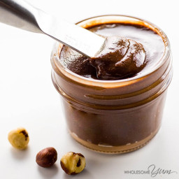 5-Ingredient Sugar-free Nutella Spread (Low Carb, Paleo)