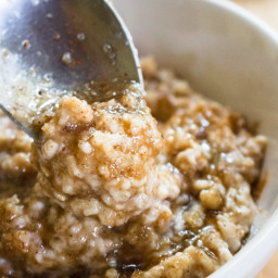 5 min Brown Sugar Oatmeal Porridge Recipe