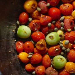 5-Minute Blistered Tomatoes and Capers