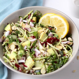 5-minute green goddess quinoa salad