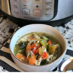 5 Minute Low Carb Chicken Soup