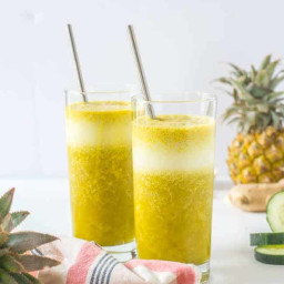 6-Ingredient Bloat-Busting Pineapple Smoothie