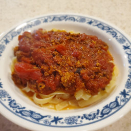 Slow Cooker FODMAP Pasta Sauce with Meat
