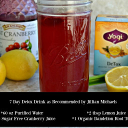 7 Day Detox Drink Recipe