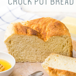 7 Minute Crock Pot Bread