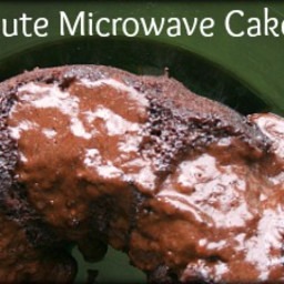 9 Minute Microwave Cake