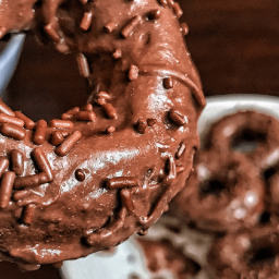 90-Calorie Double Chocolate High Protein Donuts Recipe