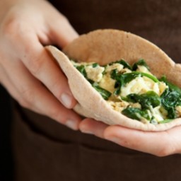 A Better Breakfast Pita Pocket