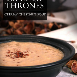 A Clash of Kings, Game of Thrones; Creamy Chestnut Soup