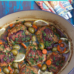 A Cookbook, A Dutch Oven, a Chicken and Olives Recipe