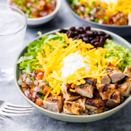 A Copycat Chipotle Chicken Burrito Bowl That's Affordable and Delicious