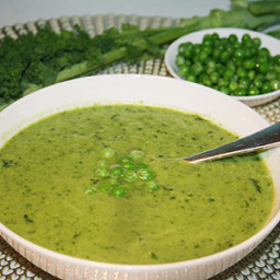 A Nutritious Chlorophyll-Rich Green Soup