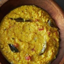 A Simple Homey, Coconut-y Red Lentil Dal