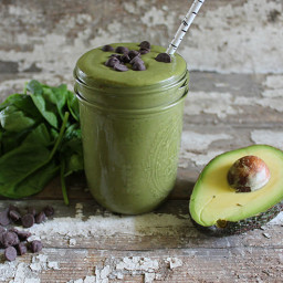A Stripped Smoothie | Mint Chocolate Chip