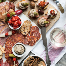 A Summer Rooftop Charcuterie Board
