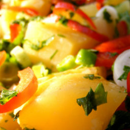 A Turkish Potato Salad Recipe: Patates Salatası