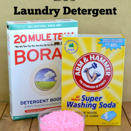 Clump Free DIY Laundry Detergent